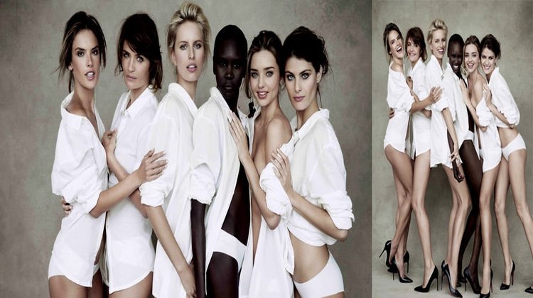 Pirelli Takvimi 50. Yıl özel çekimleri