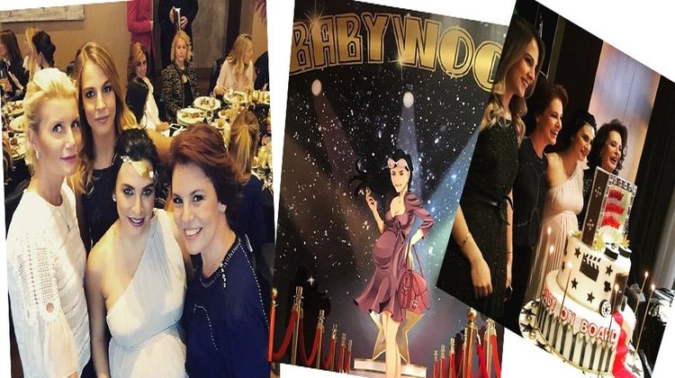 Neslişah Alkoçlar 'baby shower' yaptı