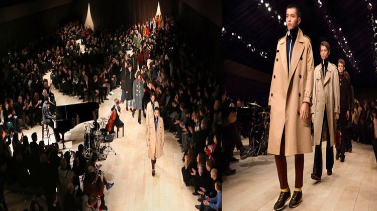 Burberry erkek giyim 2016 koleksiyonu