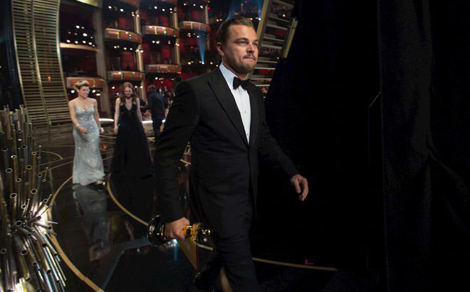 Leonardo DiCaprio Oscar ödülünü unuttu