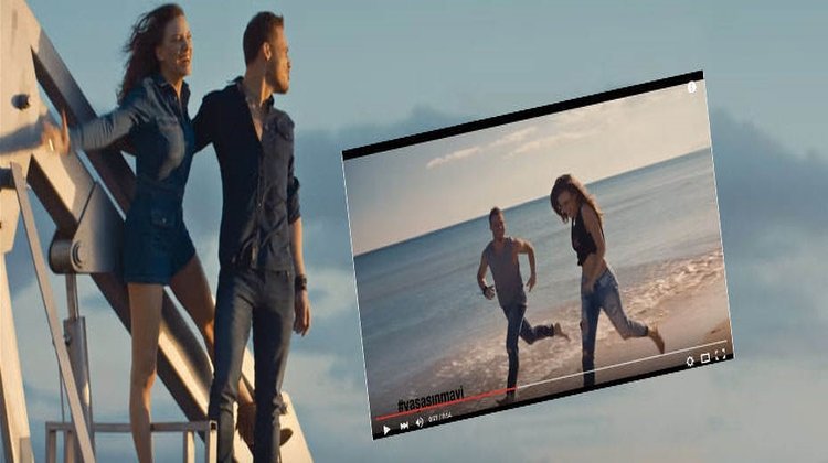 Serenay Sarıkaya ve Kerem Bursin'in yeni reklam filmi