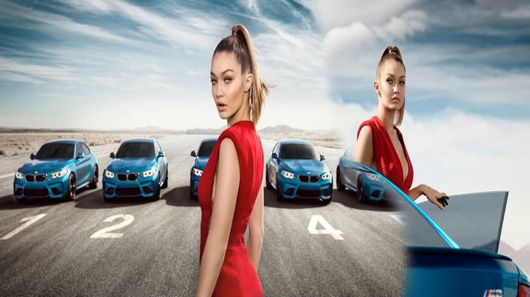 Gigi Hadid BMW`nin kampanya yüzü oldu
