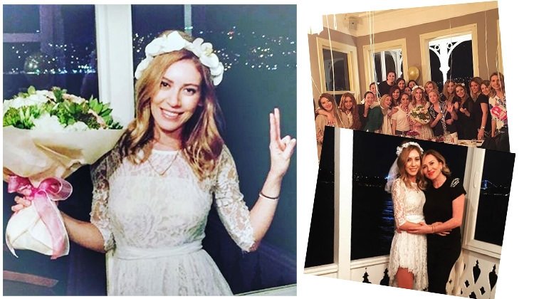 Sinem Kobal'ın kına gecesi fotoğrafları