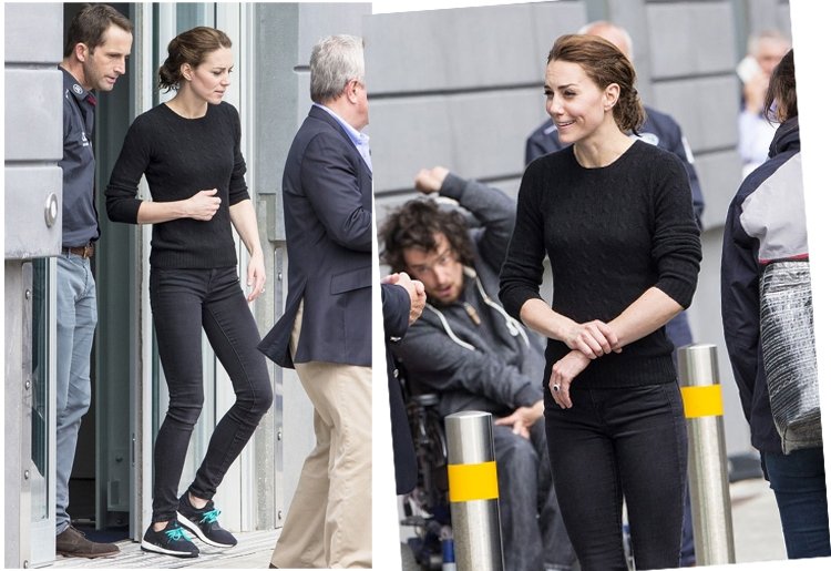 Kate Middleton günlük kıyafetleri ile görüntülendi