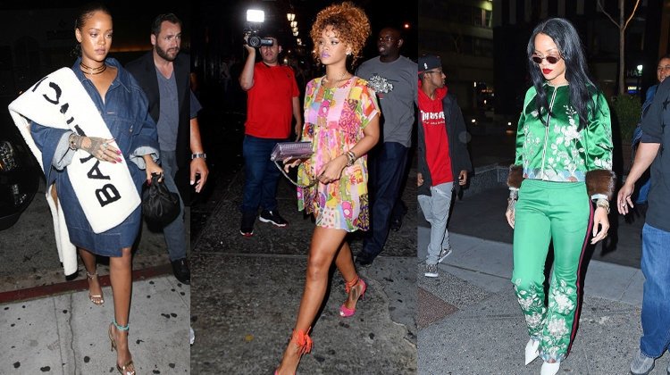 Rihanna'nın sokak stili