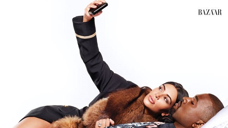 İkonlar: Kanye West ve Kim Kardashian'la yatakta... 