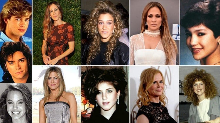 Ünlülerin 80'lerdeki saç modelleri