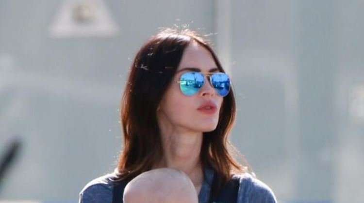 Megan Fox ilk kez oğluyla