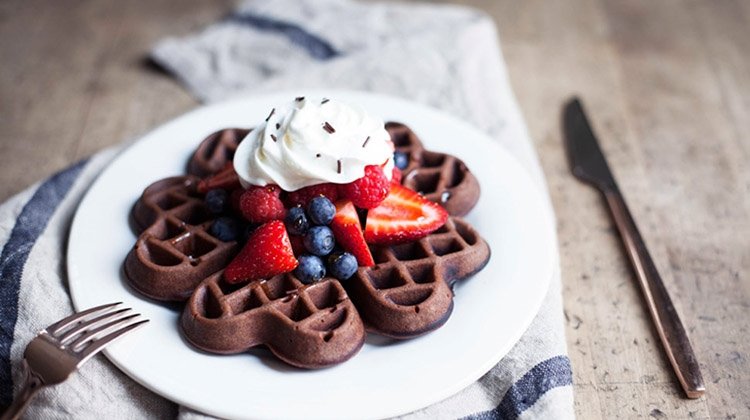 Evde waffle deneyimi