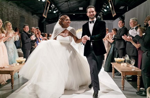 Serena Williams ile Alexis Ohanian evlendi