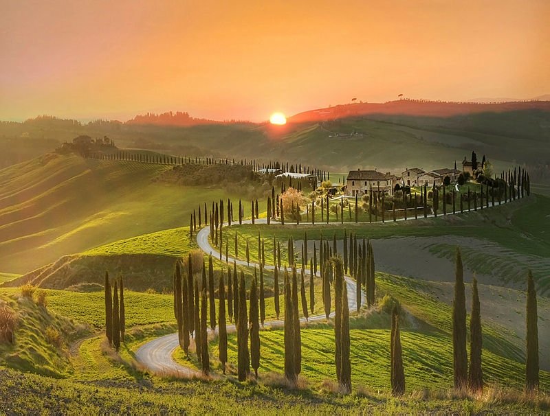İtalya’nın ortasında yeşil şölen