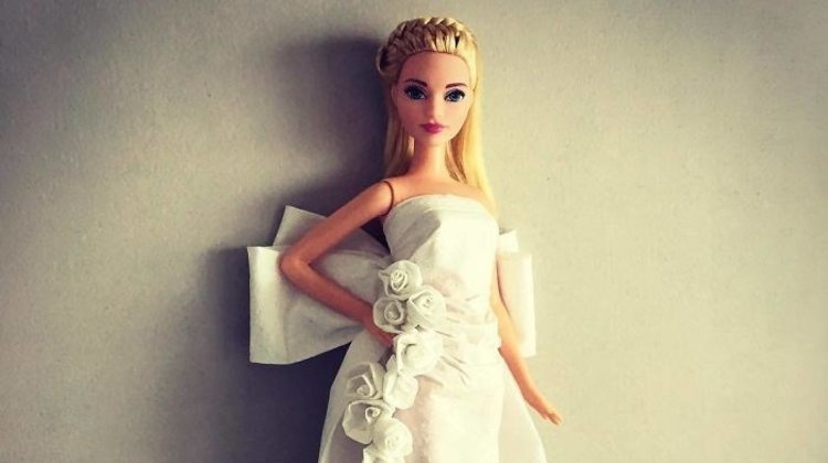 Barbie'ler için tuvalet kağıdı modası