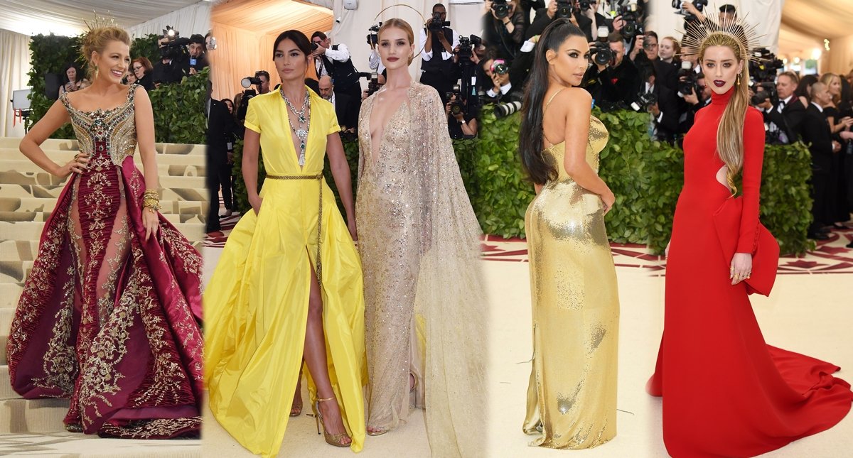 Met Gala 2018'e damga vuran kıyafetler