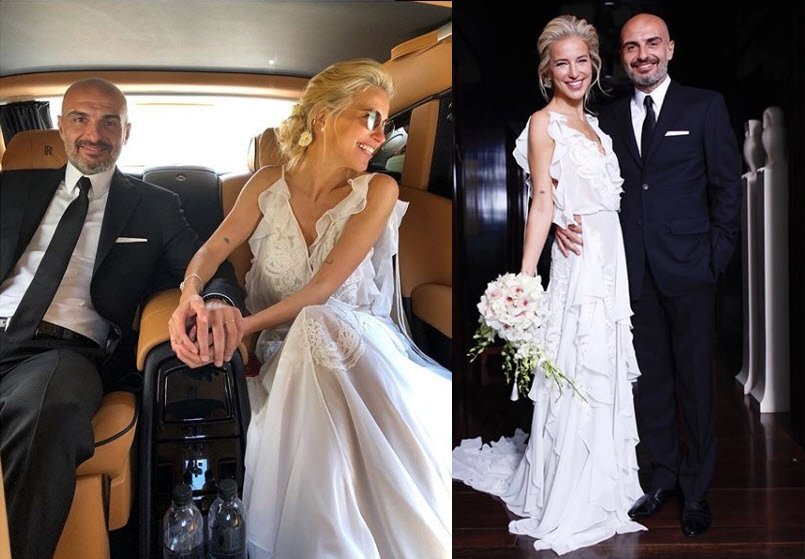 Burcu Esmersoy'un gelinliği