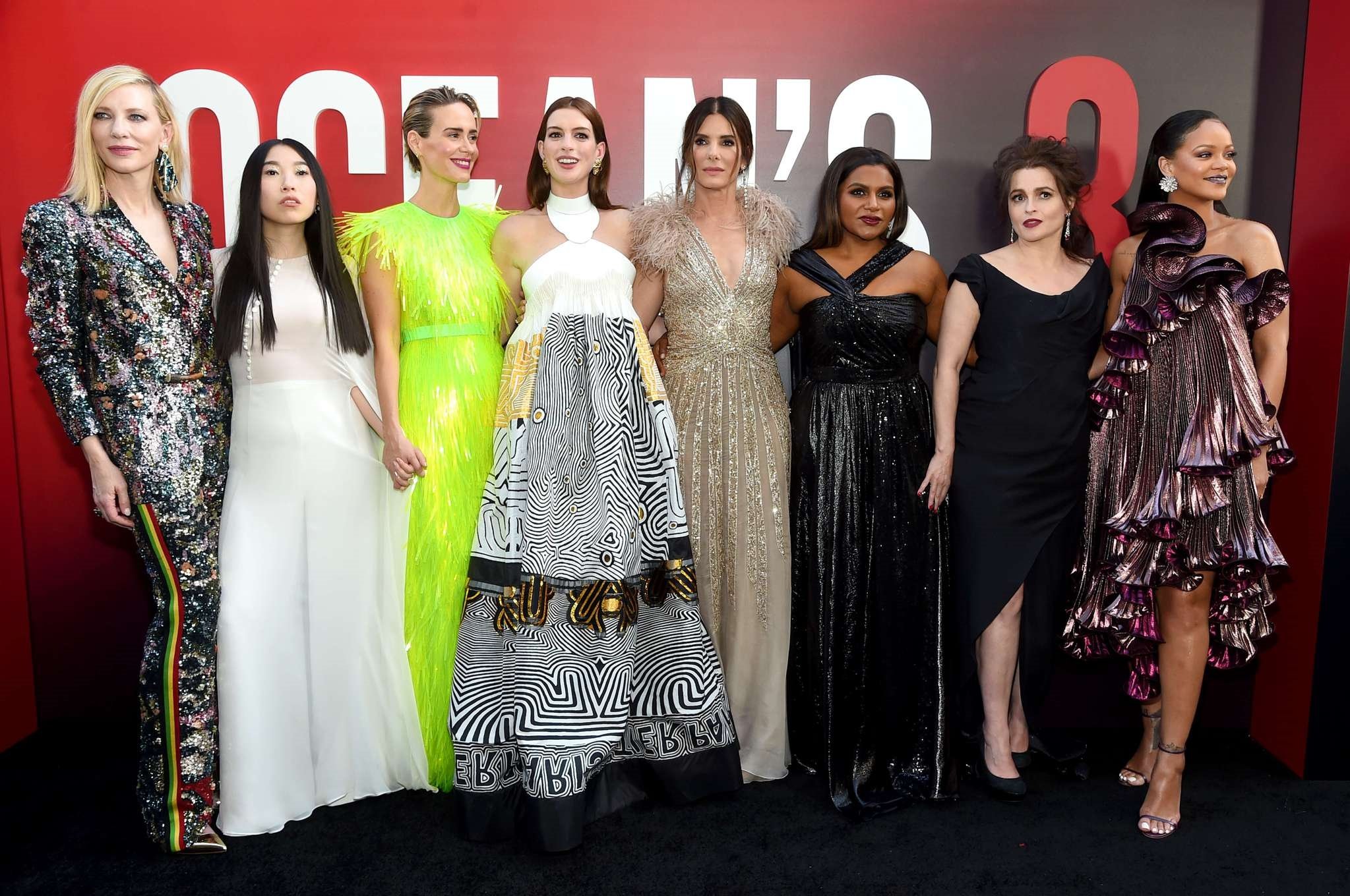 Ocean’s 8 galasında kim ne giydi?
