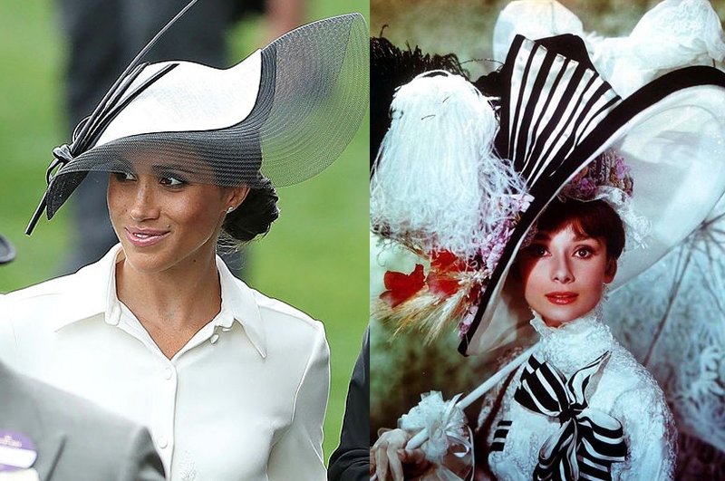 Meghan Markle, Audrey Hepburn’ün izinde