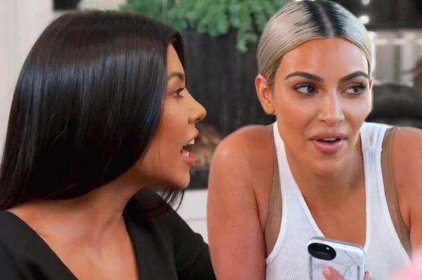 Kim Kardashian ile Kourtney Kardashian kavga etti