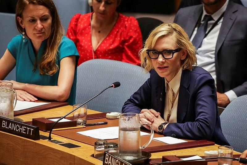 Cate Blanchett'tan BMGK'de Arakan konuşması!
