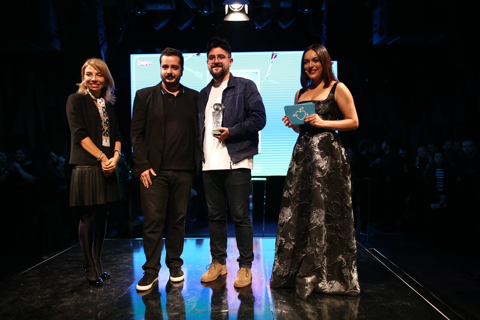 Krital Elma Festivali'nin ödül töreninden kareler