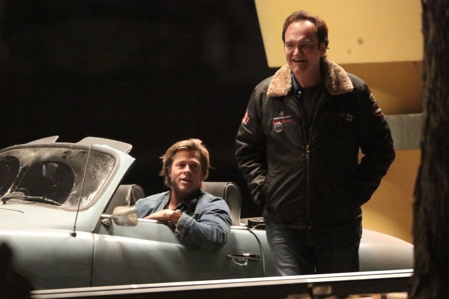 Brad Pitt, 'Once Upon a Time In Hollywood' setinde