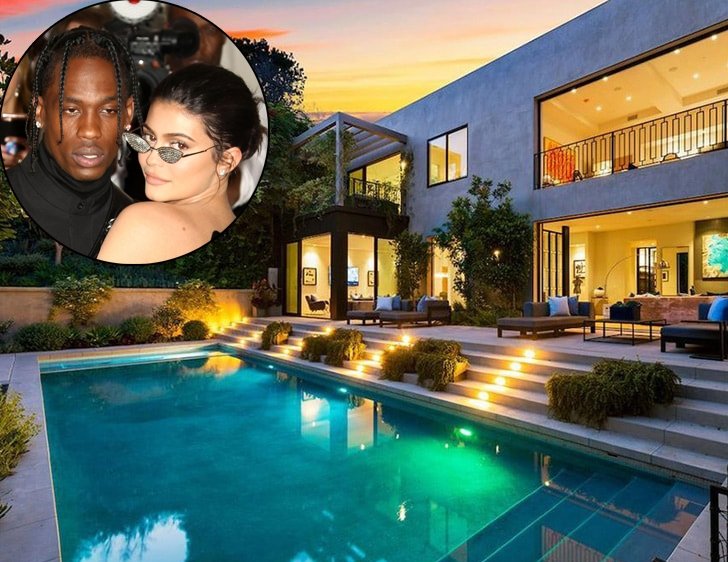 Kylie Jenner ile Travis Scott 13 milyon dolara malikane aldı