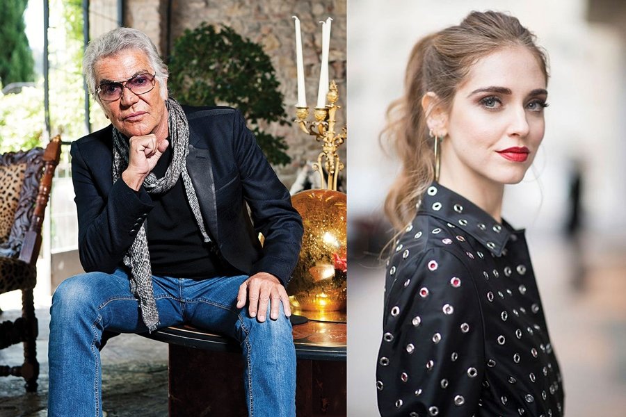 Roberto Cavalli, Chiara Ferragni'ye çattı!
