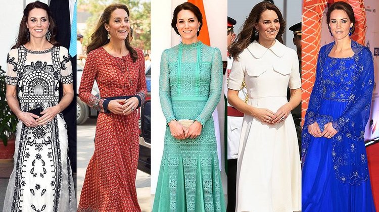 Kate Middleton için ‘prenses elbisesi’ haline getirilen kıyafetler!