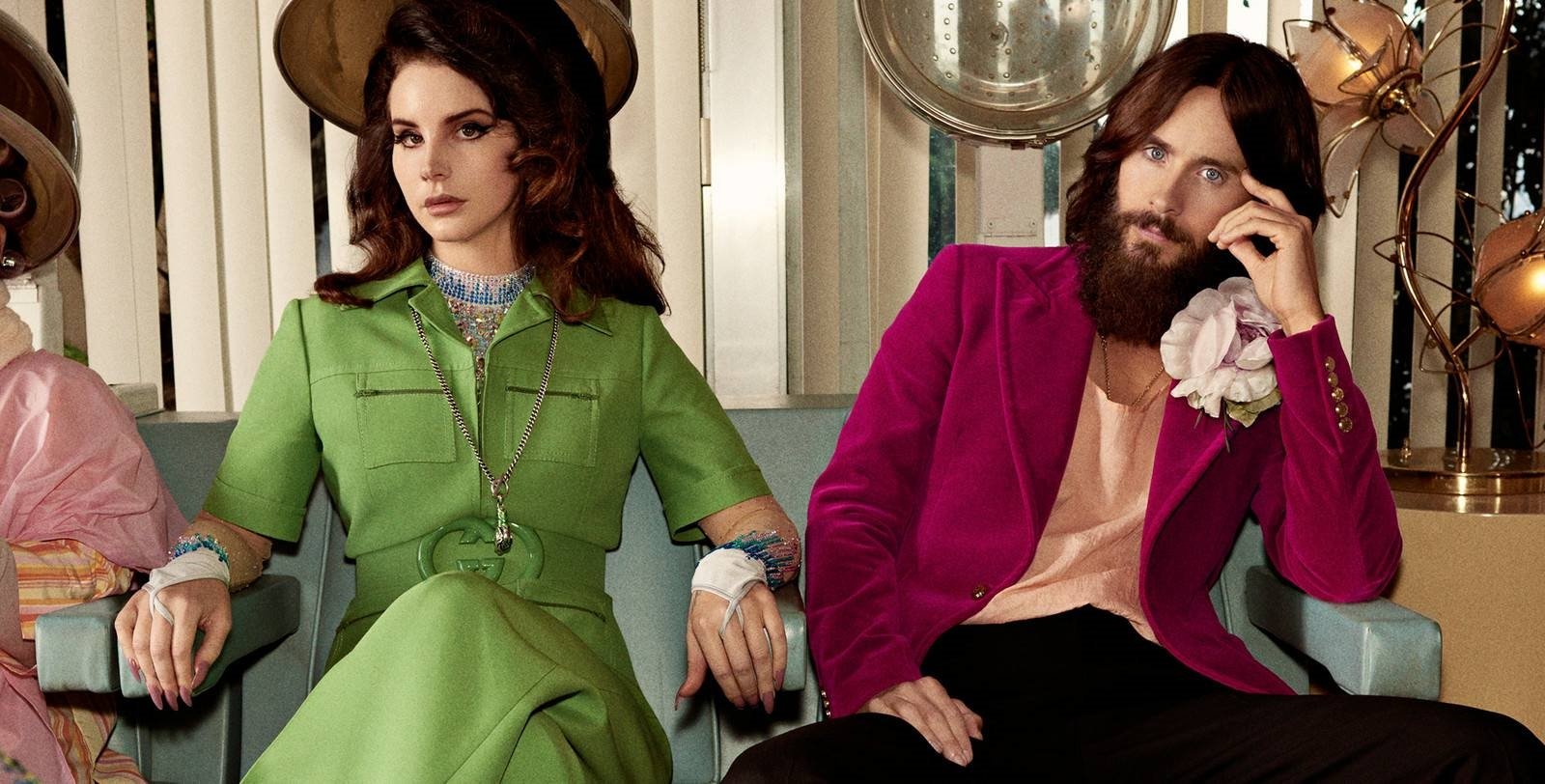 Gucci'den Jared Leto ve Lana Del Rey'li reklam