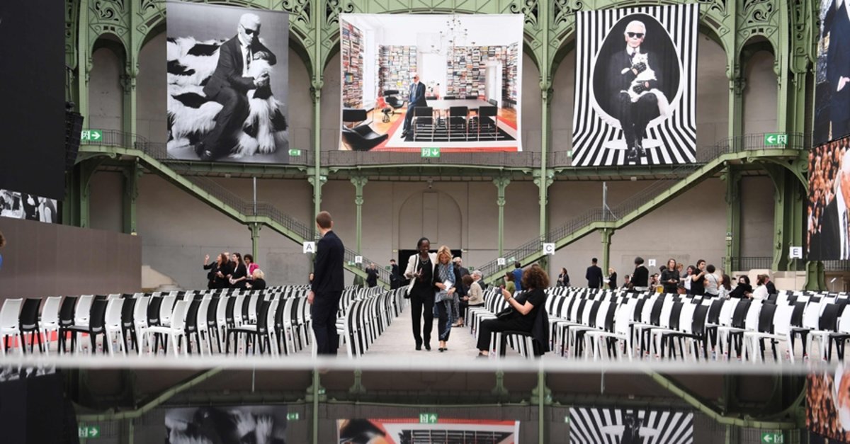 Karl Lagerfeld'i anma töreni düzenlendi