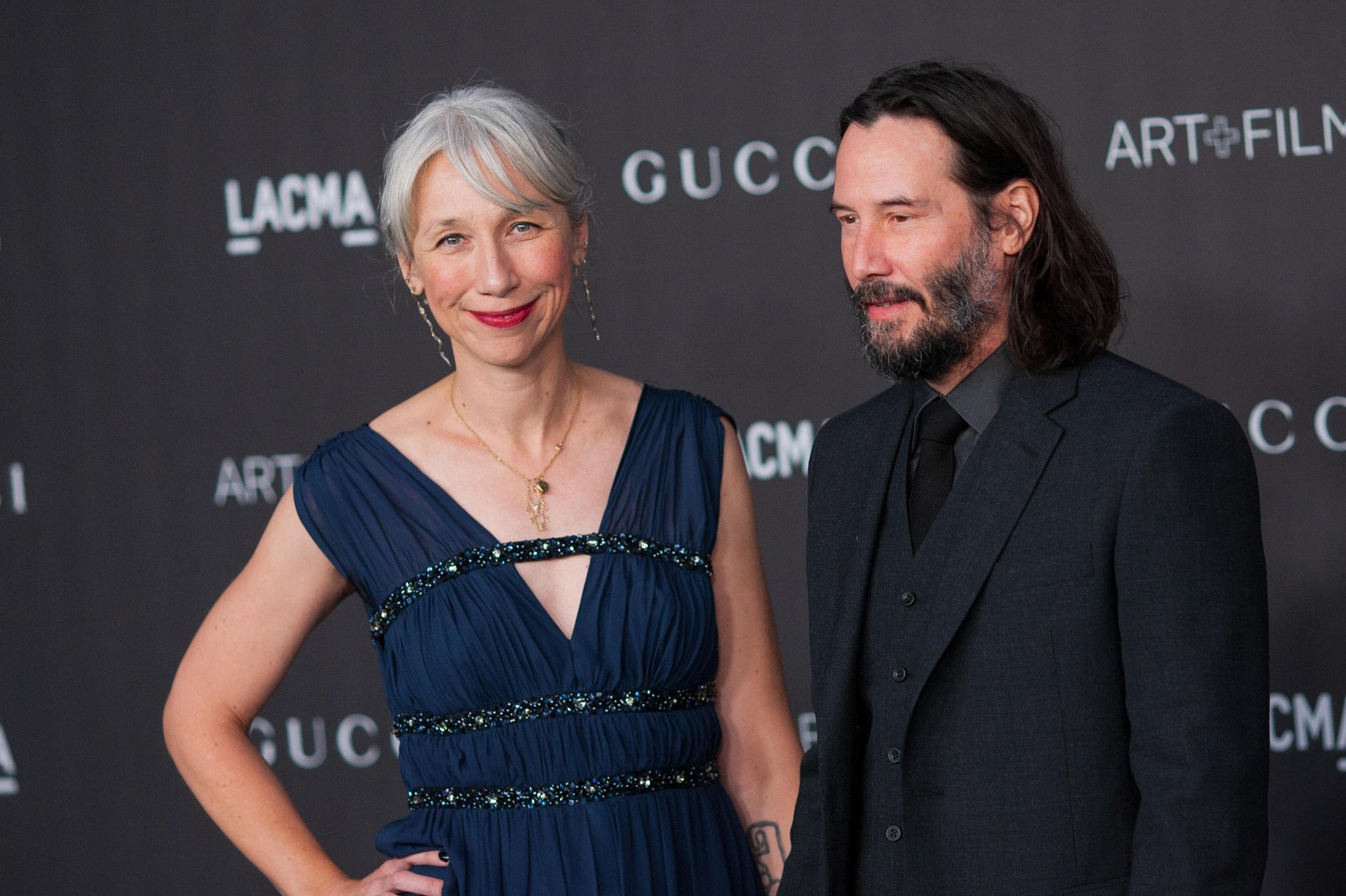 Keanu Reeves sevgilisi Alexandra Grant ile ilk kez kırmızı halıda!