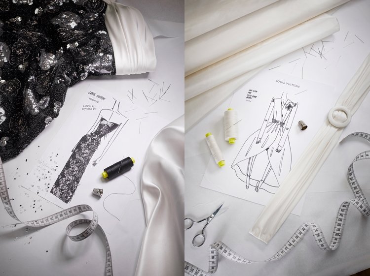 Lupita Nyong’o ve Millie Bobby Brown'un Louis Vuitton elbiselerinin perde arkası