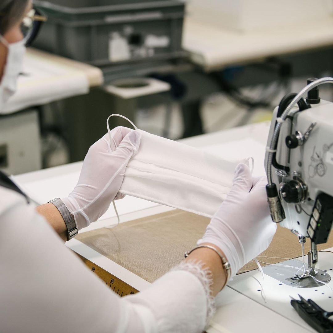 Louis Vuitton atölyelerini maske üretimi için yeniden açtı