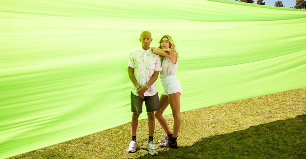 Hailey Bieber ve Jaden Smith, Levis için bir araya geldi