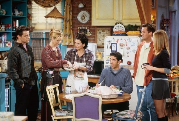 Friends dizisinin yemek kitabı çıkıyor