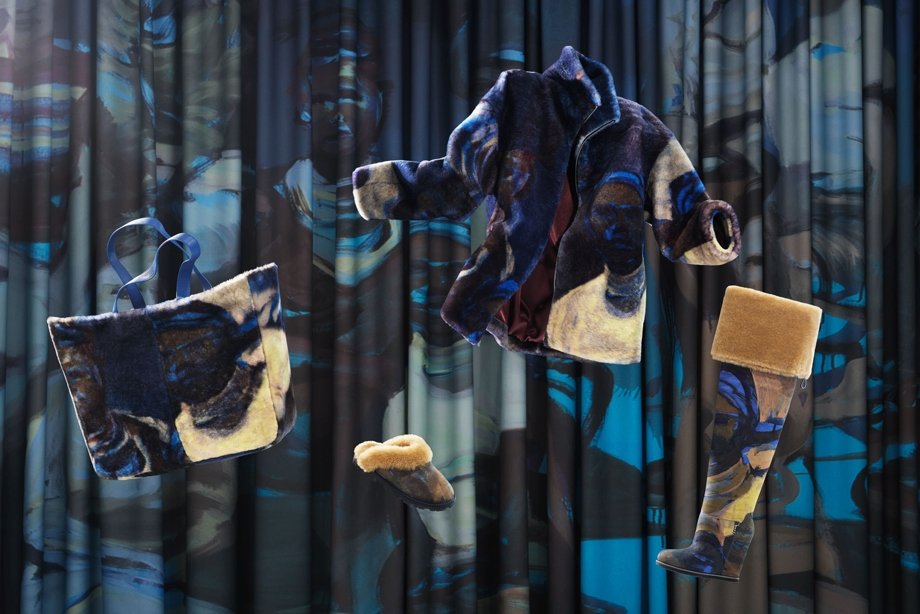 Ugg, Claire Tabouret ile İşbirliğinde Giyilir Sanat Koleksiyonunu Tanıtıyor