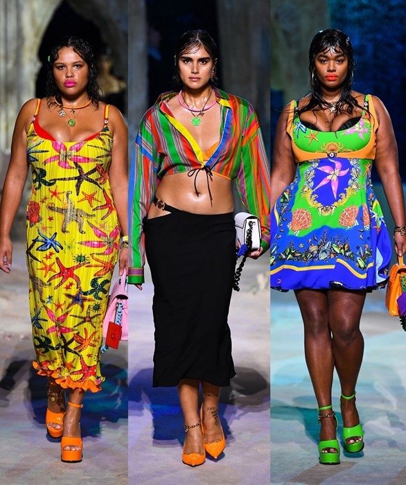 Versace Plus-Size Modelleriyle Moda Dünyasında Farkındalıklara Öncülük Ediyor