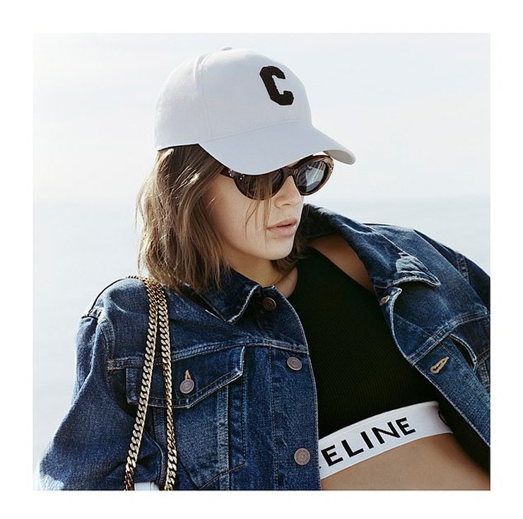 Kaia Gerber Celine'in Yaz Kampanyasında Başrolde
