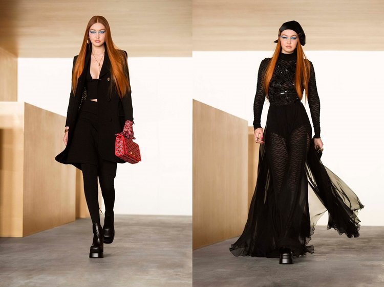 Gigi Hadid Versace İle Podyuma Döndü