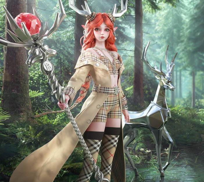 Burberry, Honor of Kings İçin İlk Tasarımlarını Açıkladı