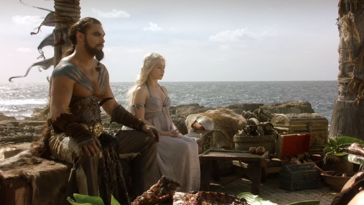 Jason Momoa ve Emilia Clarke Yeniden Bir Arada