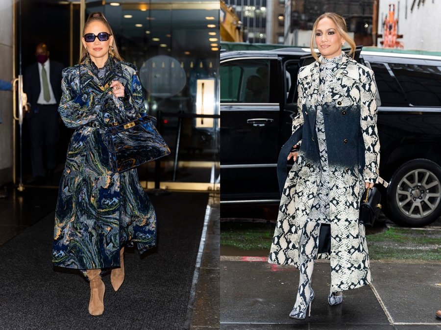 Jennifer Lopez'in Kıyafet Maratonu Başladı