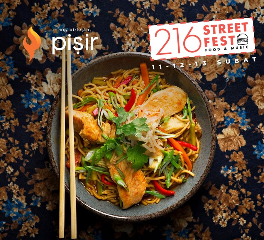 İyi Yemek Festivali '216 Street Fest' Bulvar 216'da!