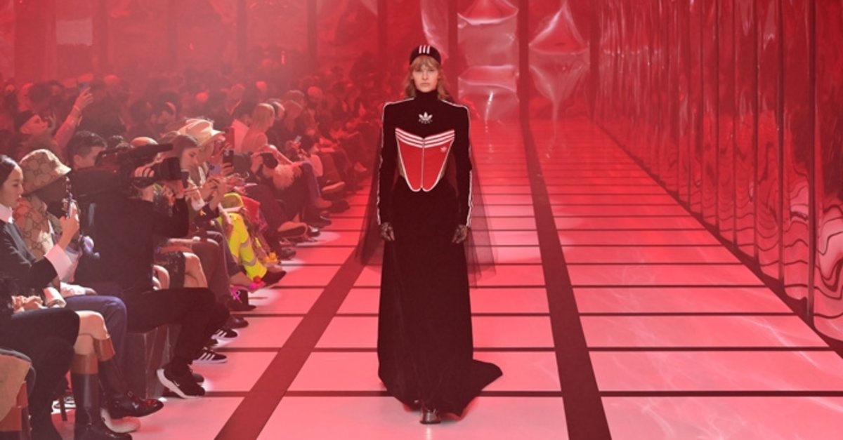 Gucci x Adidas Milano Moda Haftası'nda Ortaya Çıktı