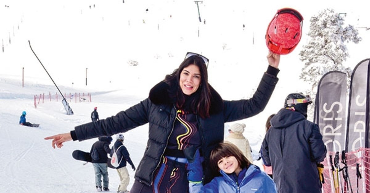 Kartalkaya'nın zirvesinde renkli ve eğlenceli etkinlik