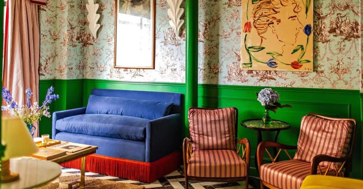 Maksimalist Dekorasyon İlhamı: Hotel Les Deux Gares