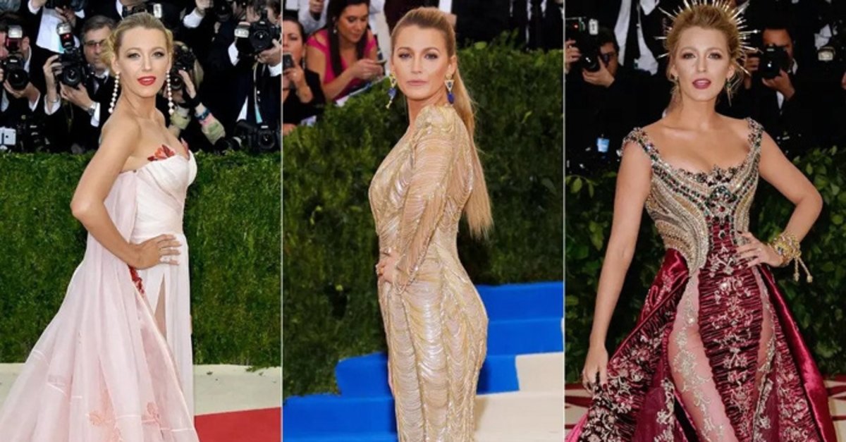 Blake Lively'nin MET Gala Kıyafetlerine Yakın Bakış