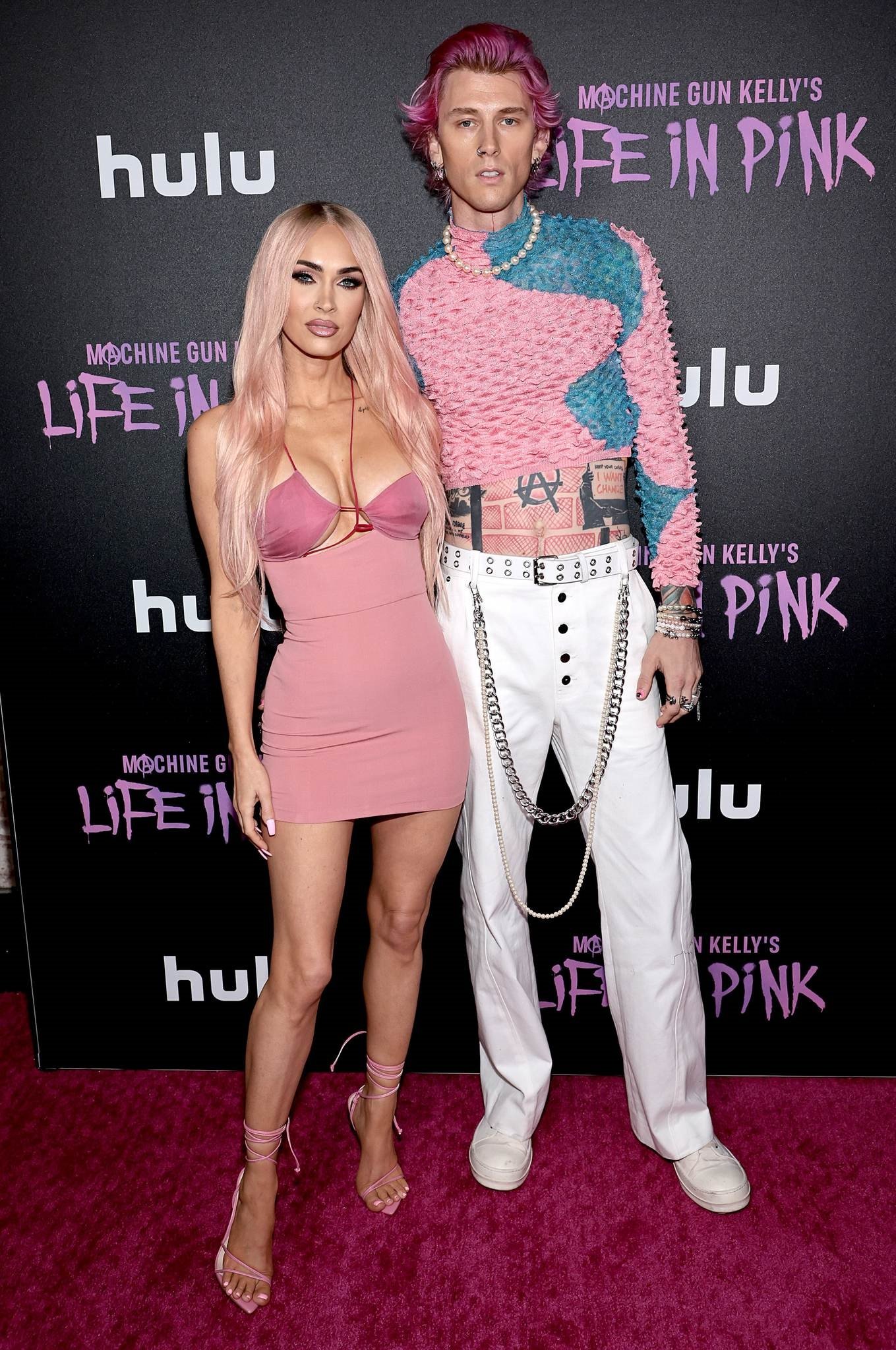 Megan Fox Ve Machıne Gun Kelly'nin Pembe İlhamı