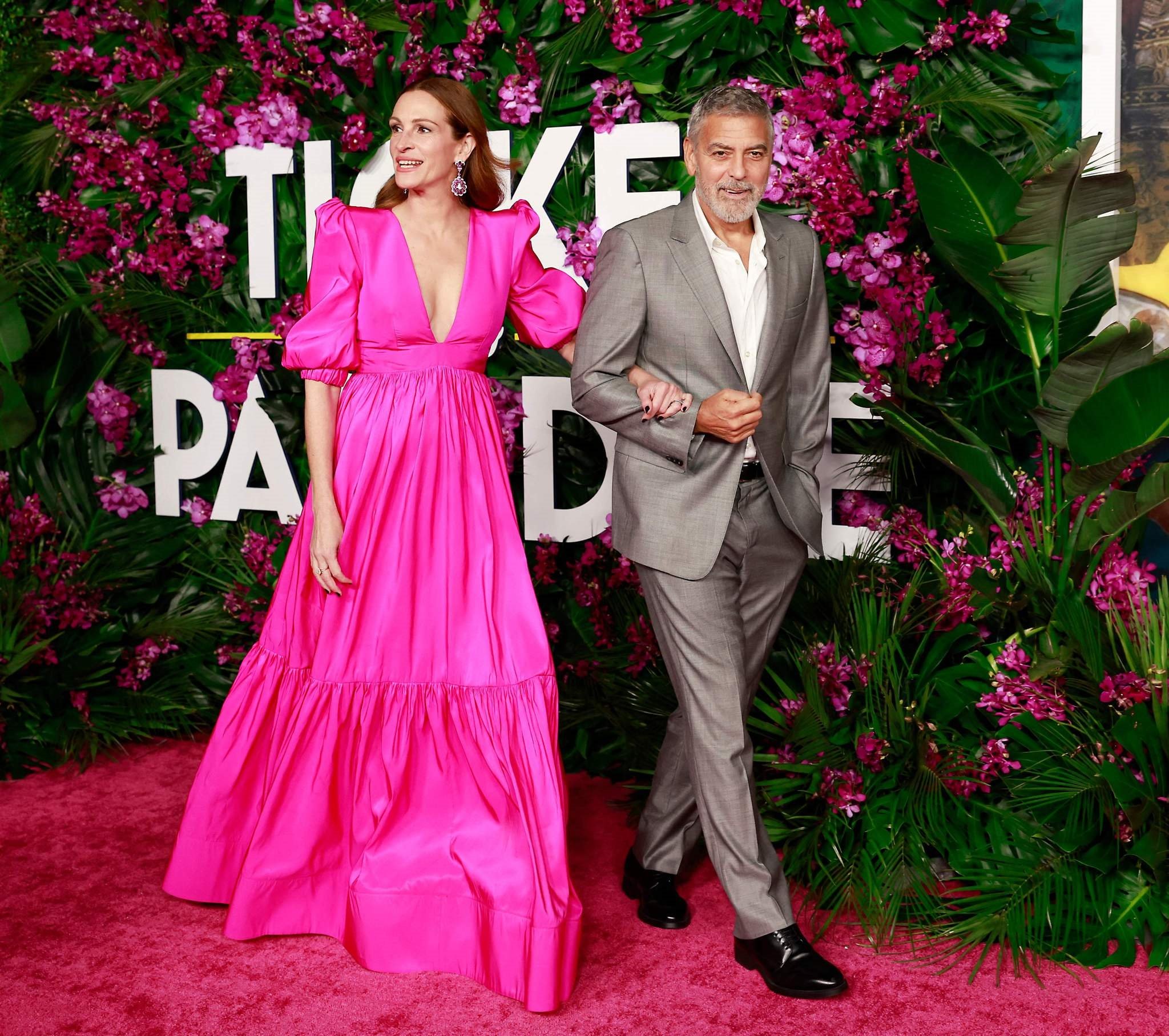 Julia Roberts ile George Clooney Ticket to Paradise Galasında!