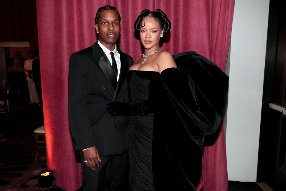 Rihanna ve A$AP Rocky, 2023 Altın Küre Törenine Gizlice Katıldı