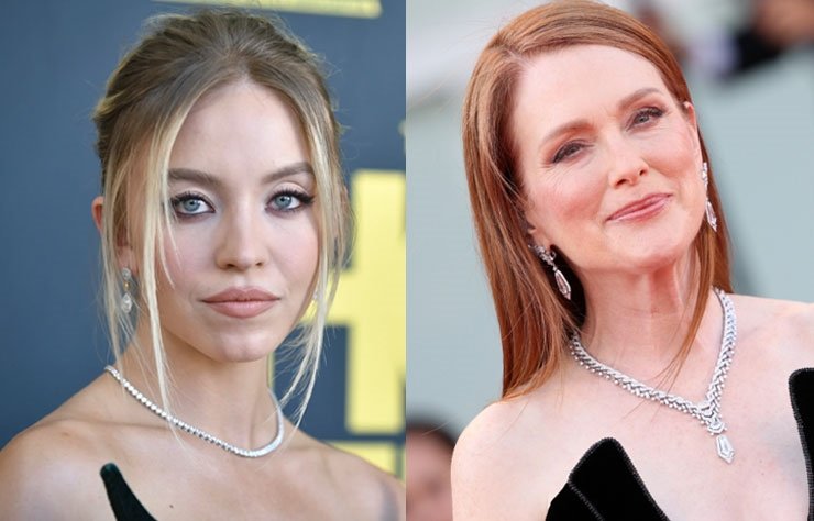 Julianne Moore ve Sydney Sweeney bir arada